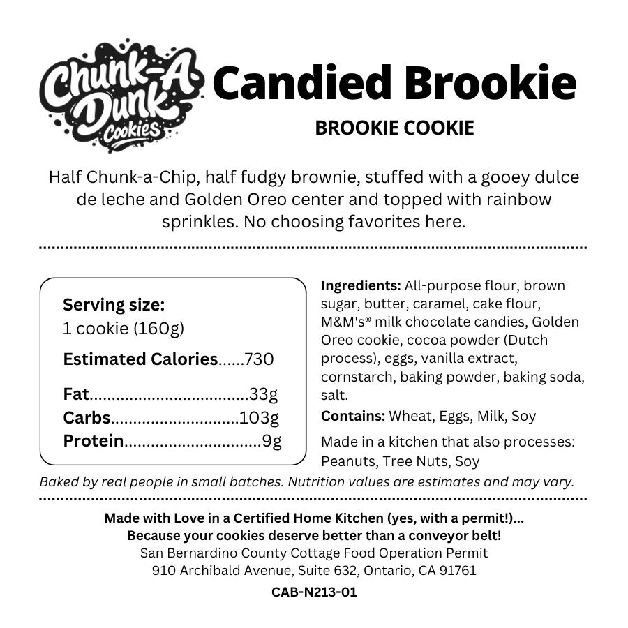Candied Brookie